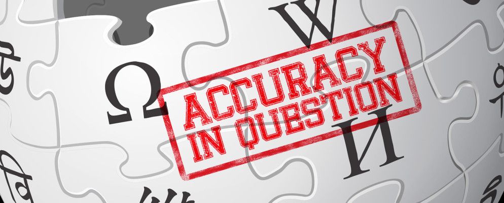 维基百科可靠吗?这是一些有关如何查找的提示