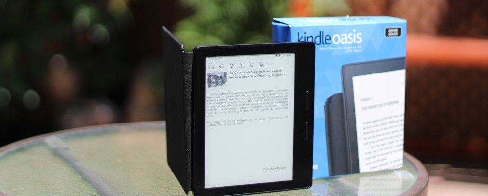 亚马逊Kindle Oasis评论