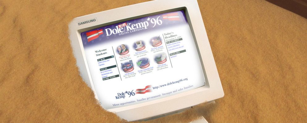 通过访问这9个旧网站重温1990年代的网络