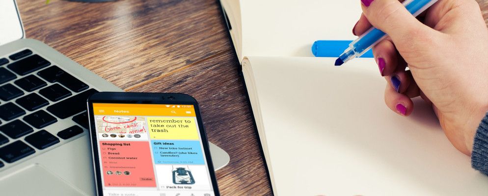 在Android版Google Keep中记笔记的7条提示