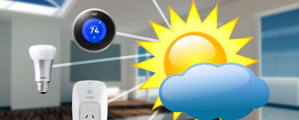 如何使用天气预报使您的房屋自动化