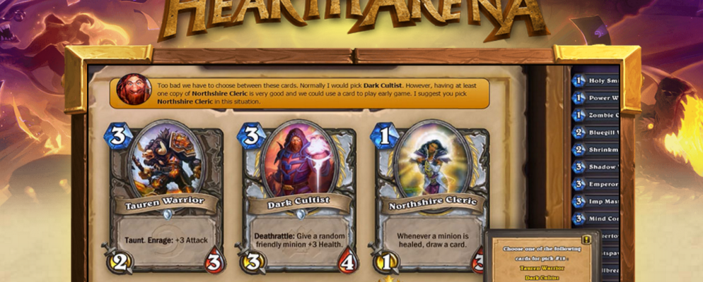 通过这个漂亮的应用程序成为炉石竞技场专业版