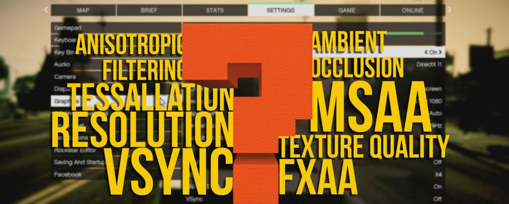 视频游戏图形和设置介绍