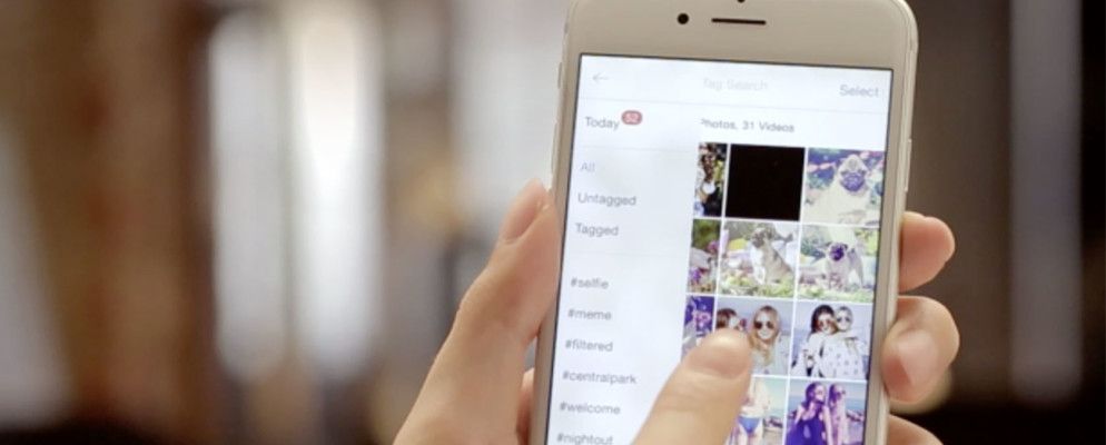 如何使用标签即时组织iOS照片