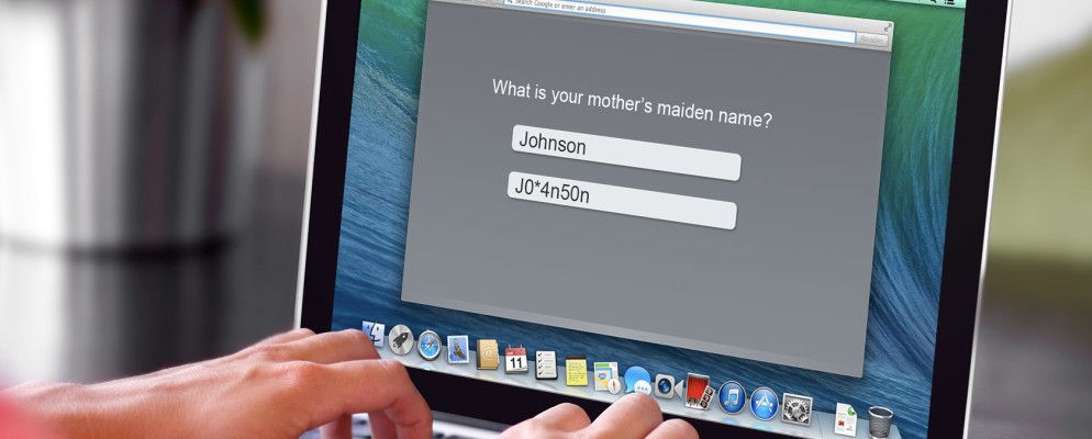 为什么您回答密码安全性问题是错误的