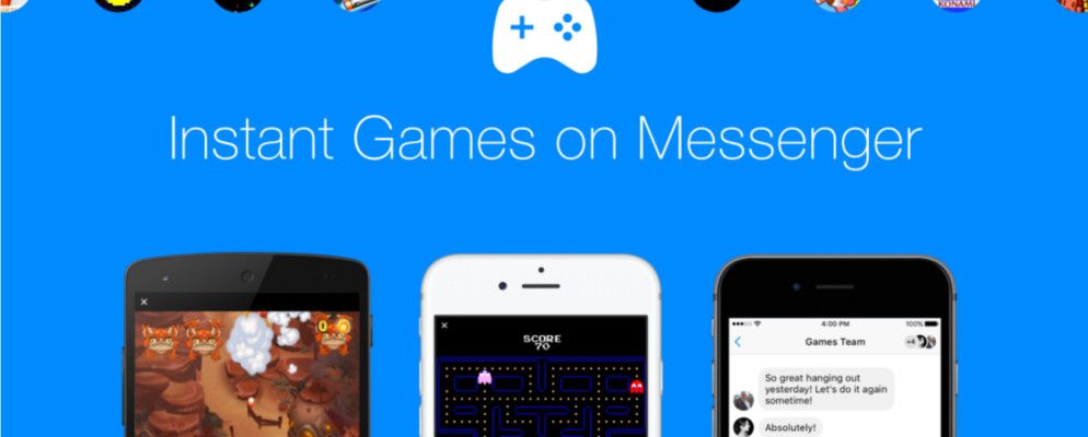 您现在可以在Facebook Messenger上玩游戏