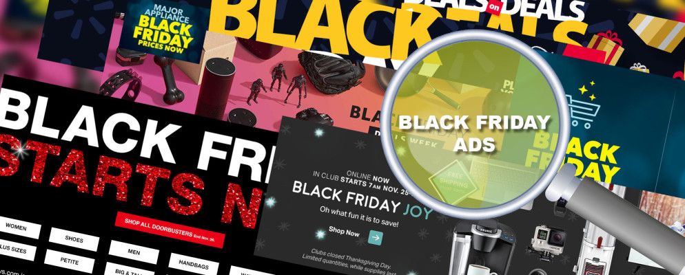 使用网络上最好的工具查找最好的黑色星期五广告!