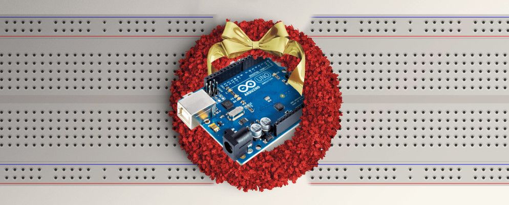 通过运动激活的LED矩阵升级圣诞节花环