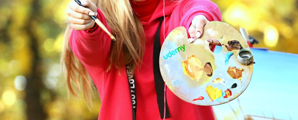 绘画的秘诀：您可以在5个以上的Udemy课程中学习5种艺术技巧