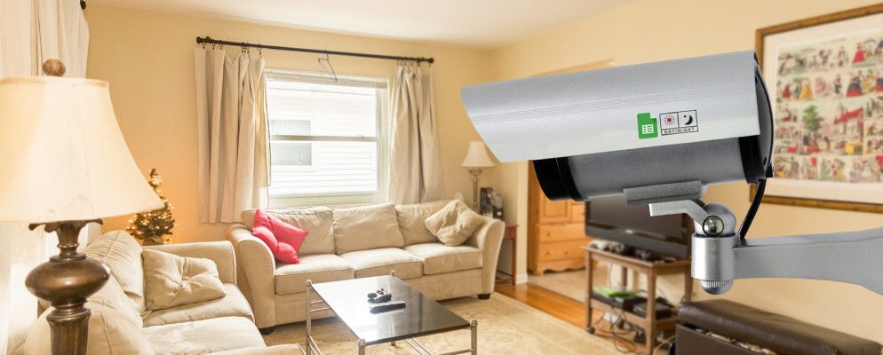 使用Google表格和USB摄像头记录您的家庭活动