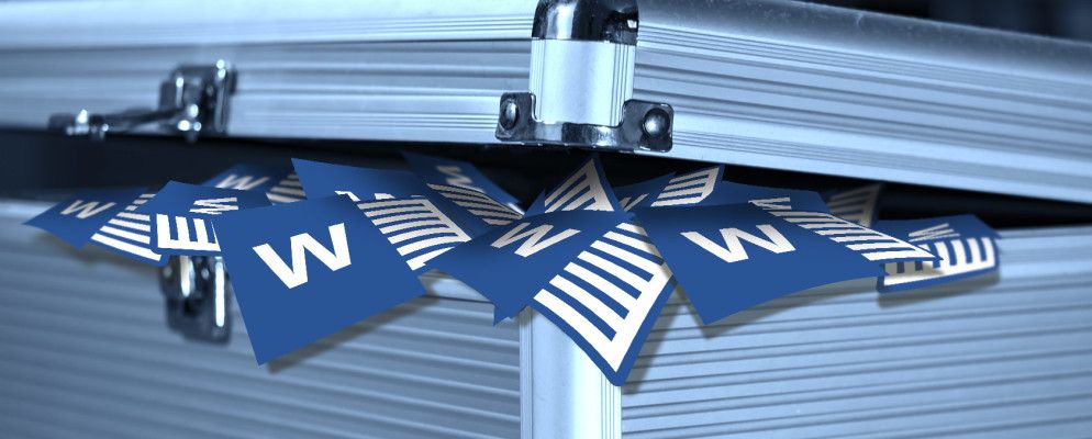 如何在Microsoft Office 2016中合并多个Word文档