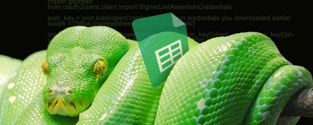 如何使用Python读取和写入Google表格