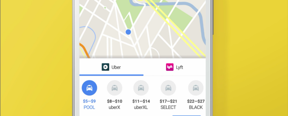 您现在可以通过Google地图向Uber致敬