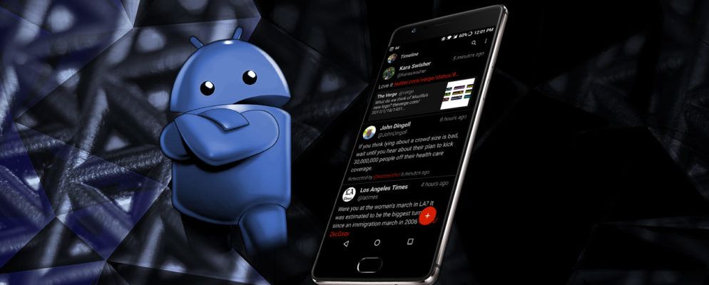 适用于AMOLED智能手机的14种深色主题Android应用