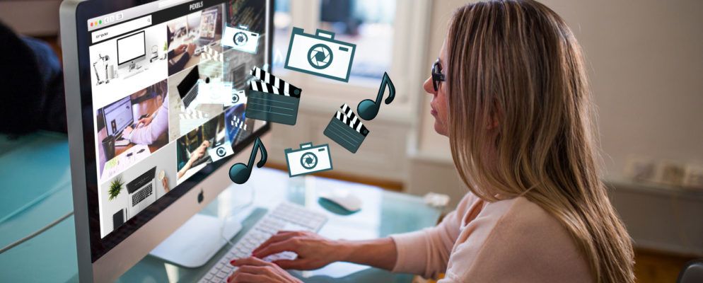 5个找到免费图片，视频，音频和图标的网站