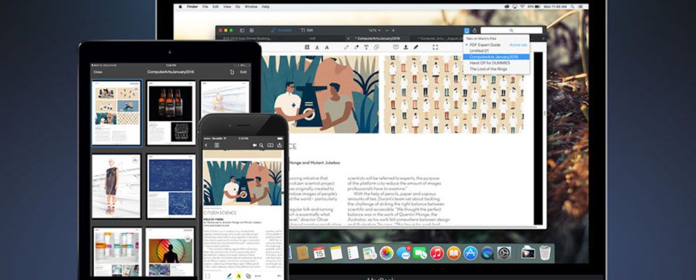 Mac上的PDF Expert 2.2可让您轻松编辑，签名和共享文档