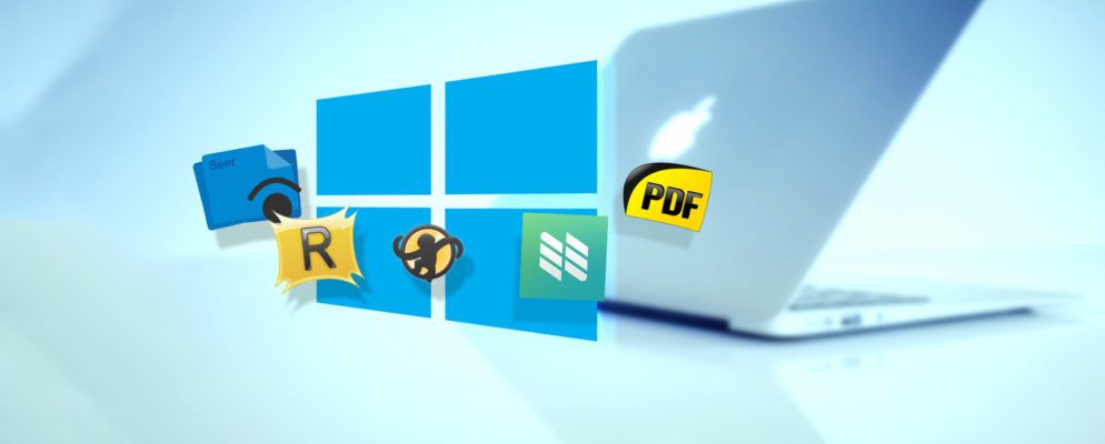 13个可以更好替代MacOS应用程序的Windows程序