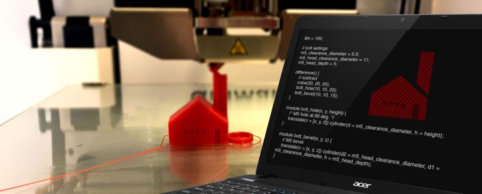 OpenSCAD入门指南:对3D打印模型进行编程