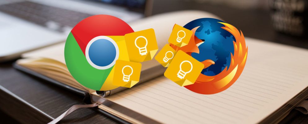 适用于Chrome和Firefox的10个有用的Google Keep扩展