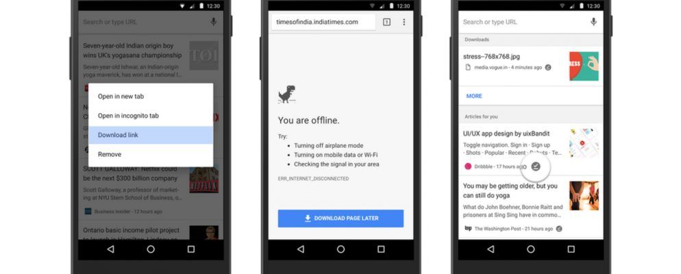 您现在可以在Android上使用Chrome离线阅读
