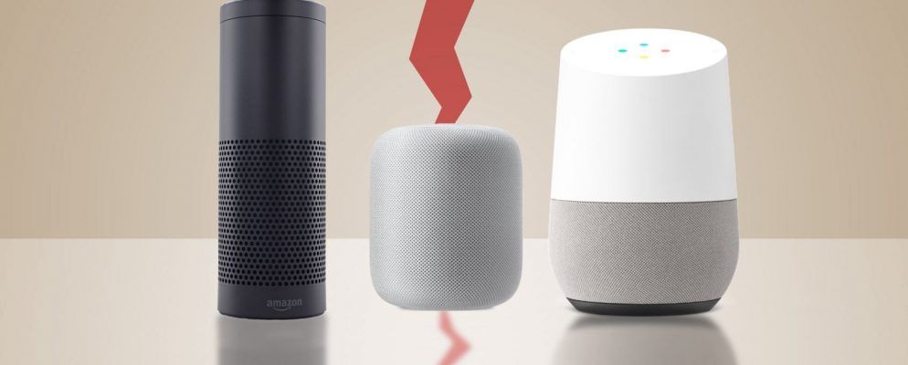 亚马逊Echo vs.Google Home vs.Apple HomePod