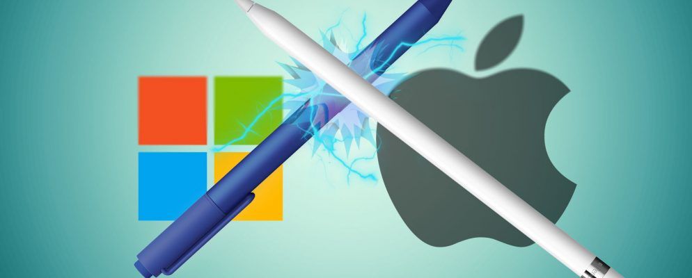 Apple Pencil Vs Surface Pen 手写笔在物质上吗 双电网 Pcpc Me