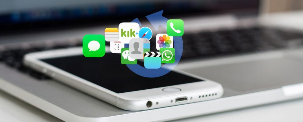 iMyFone D-Back帮助您恢复iPhone消息，照片，WhatsApp数据等