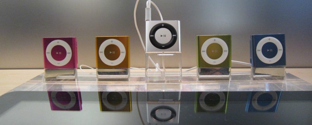 苹果杀死了iPod Nano和iPod Shuffle