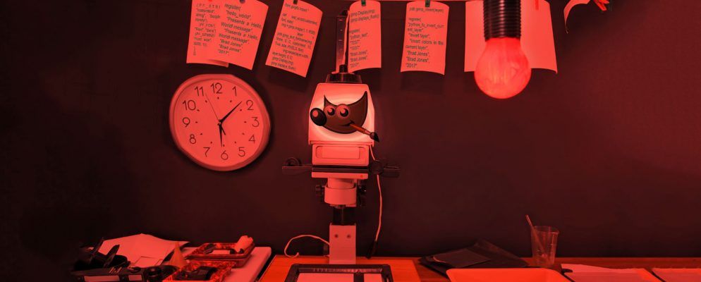 通过使用脚本自动执行GIMP节省时间和精力