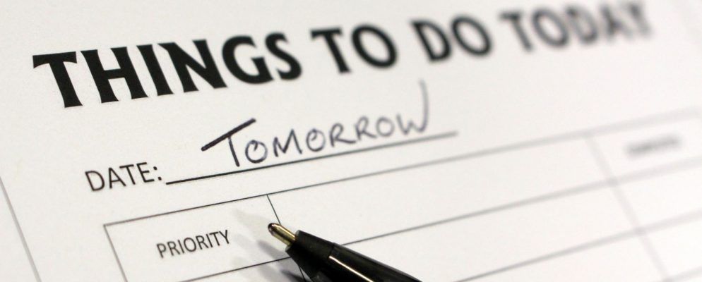 用三种类型的浪费时间的技术来消除拖延症