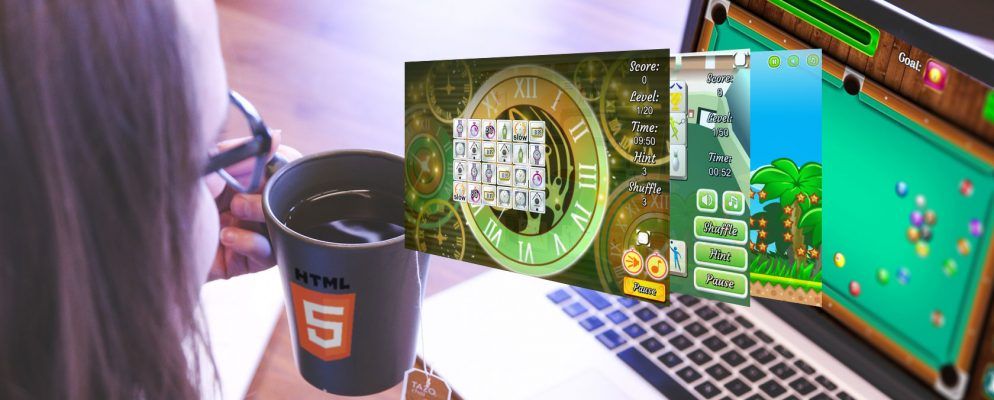 12种不需要Adobe Flash的HTML5浏览器游戏