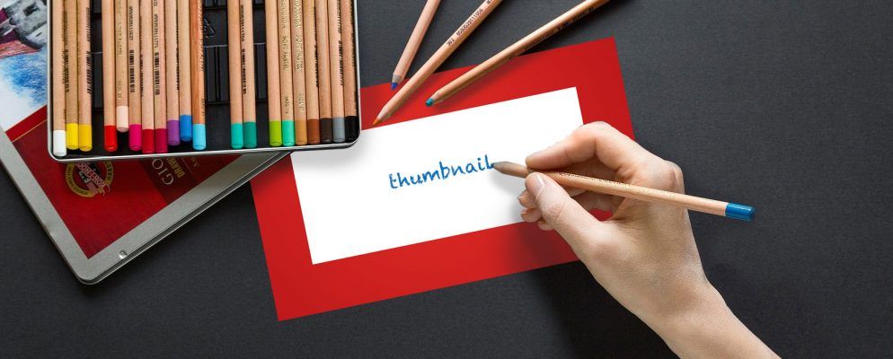 如何制作完美的YouTube视频缩略图