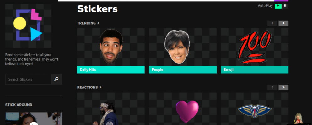 Giphy Stickers让您破坏您喜欢的网站