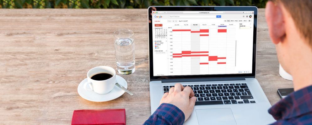 如何在生产性工作日中在Google日历上浪费时间