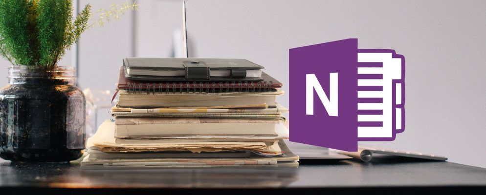 如何使用OneNote收集悬崖笔记