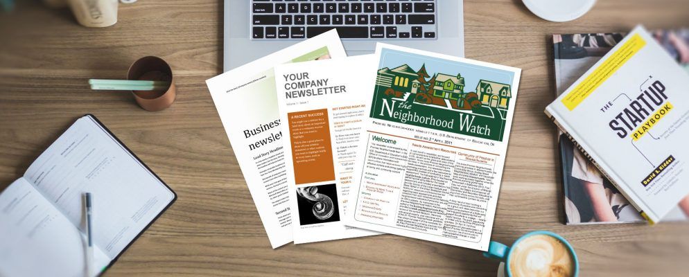 13个免费的通讯模板，您可以打印或以PDF格式发送电子邮件