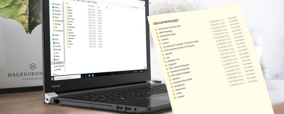 在Windows中打印文件夹和目录内容的5种方法