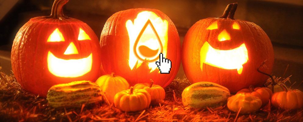 万圣节的3种怪异雨表效果