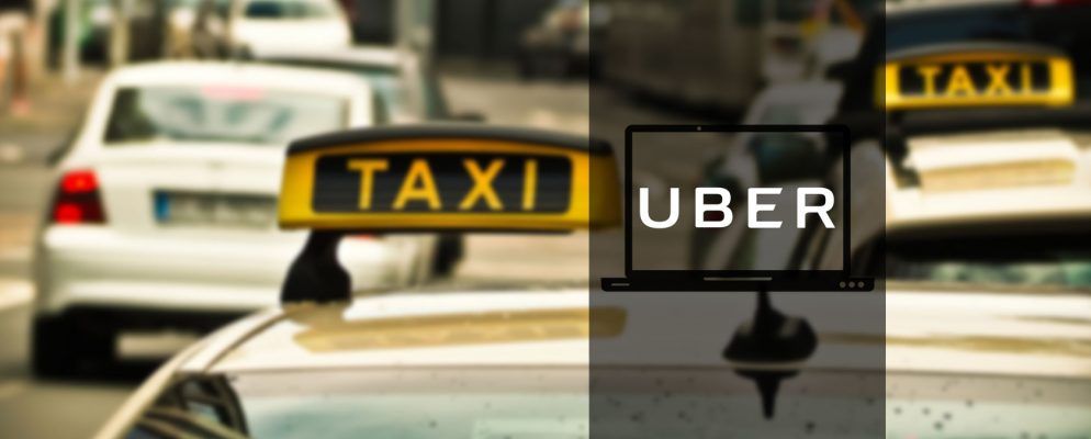 从计算机预订出租车的最简单的优步黑客