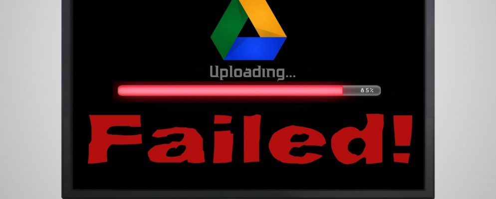 使用这些快速解决方案来解决Google云端硬盘中的文件上传错误