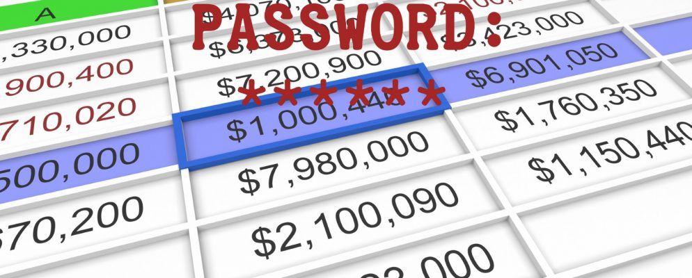 如何在短时间内用密码保护Excel文件