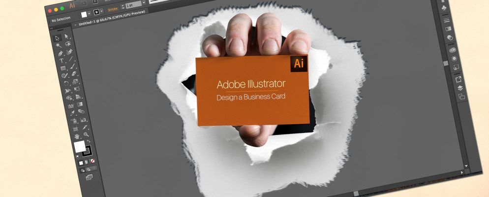 如何在Adobe Illustrator中设计名片