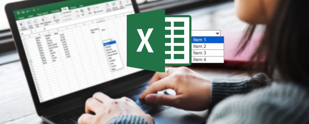 如何在Excel中创建下拉列表