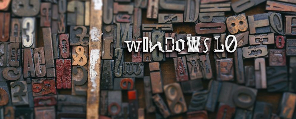 Windows 10字体管理指南