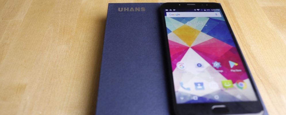 UHANS Max 2:售价150美元的智能手机有史以来最大的屏幕