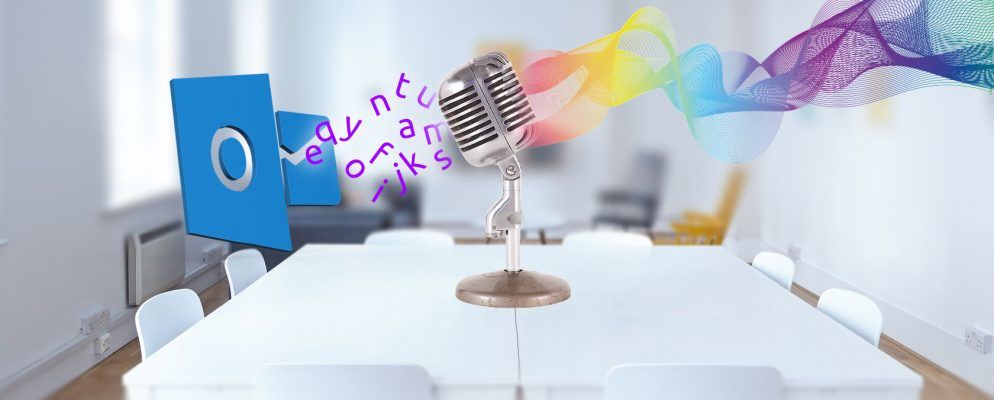 如何在Microsoft Outlook中听写电子邮件