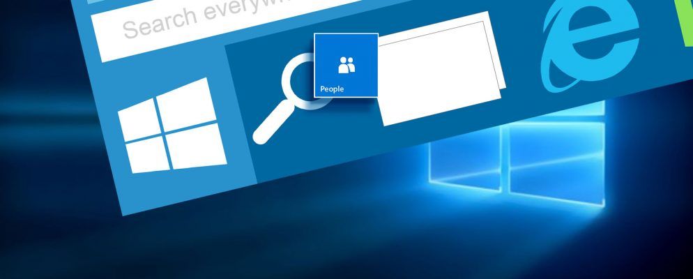如何在任务栏中使用新的Windows 10 People功能