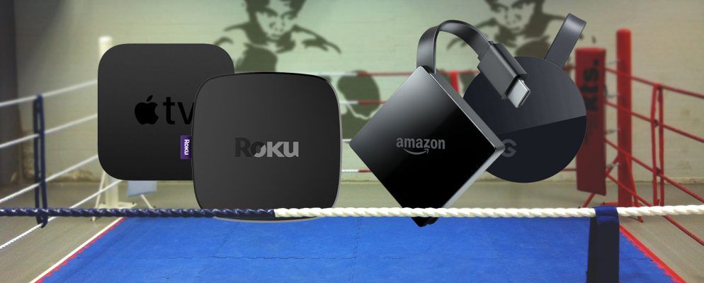 Chromecast Ultra与Apple TV 4K,Roku Ultra与Amazon Fire TV Stick 4K:哪个最好?
