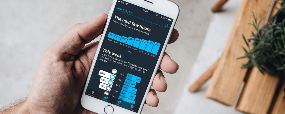 5个有趣的天气应用，每天都很有趣