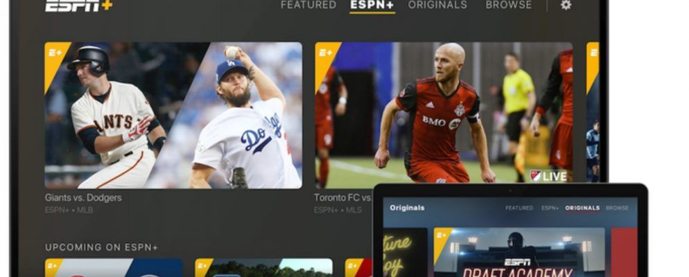 迪士尼推出ESPN +切线运动迷
